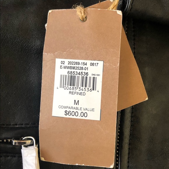 🛑 Wilsons Leather Vintage USA Fitted Jacket - M - Picture 3 of 8